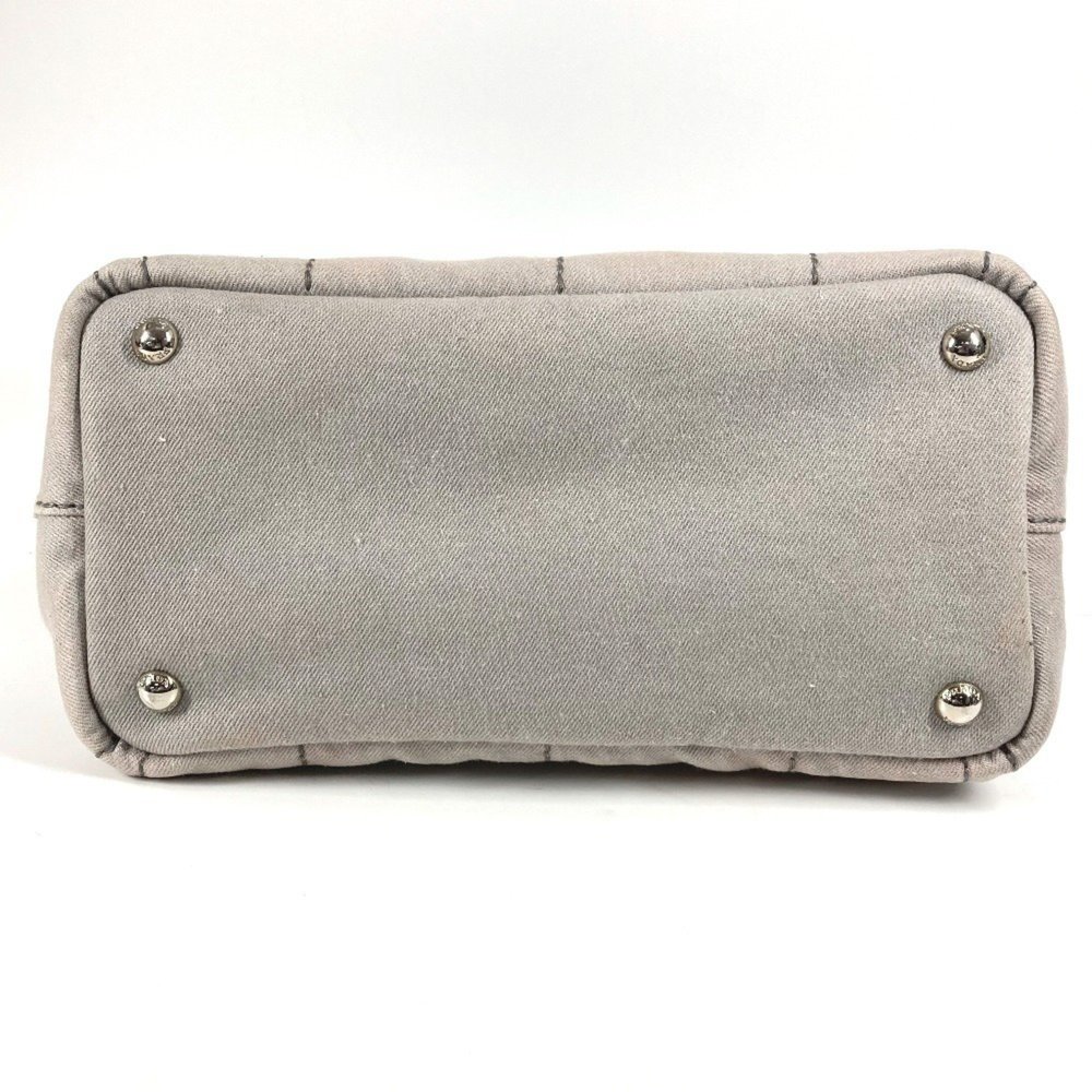 PRADA Canapa Logo 2-Way Bag, Shoulder Crossbody Tote Handbag, Canvas, Women's... - Picture 5 of 16